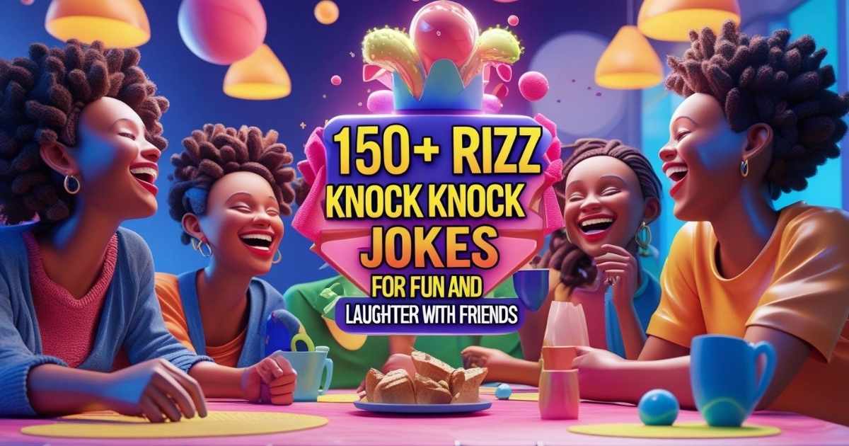150+ Rizz Knock Knock Jokes for Fun and Laughter with Friends