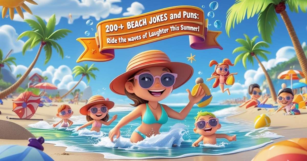 200+ Beach Jokes and Puns: Ride the Waves of Laughter This Summer!