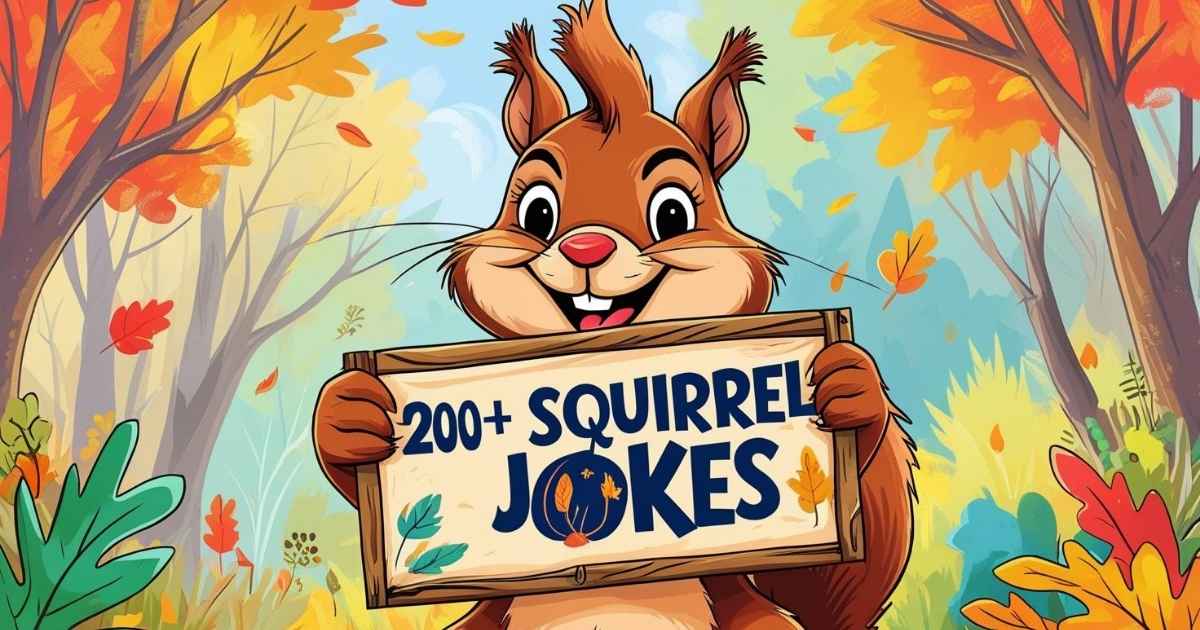 200+ Squirrel Jokes That Will Make You Laugh Out Loud