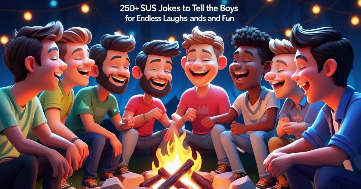 250+ SUS Jokes To Tell The Boys for Endless Laughs and Fun