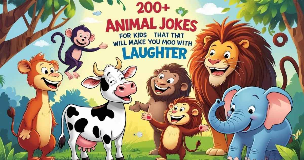 200+ Animal Jokes For Kids That Will Make You Moo with Laughter