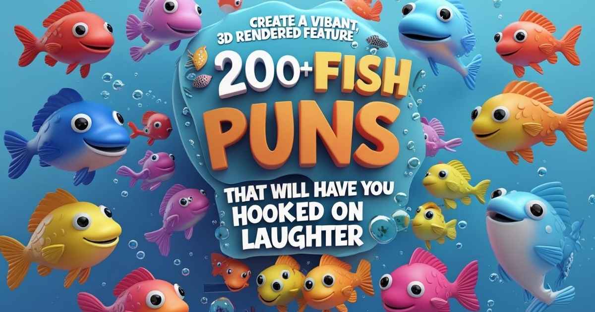 200+ Fish Puns That Will Have You Hooked on Laughter