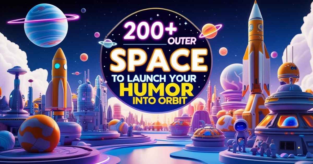 200+ Outer Space Puns to Launch Your Humor into Orbit
