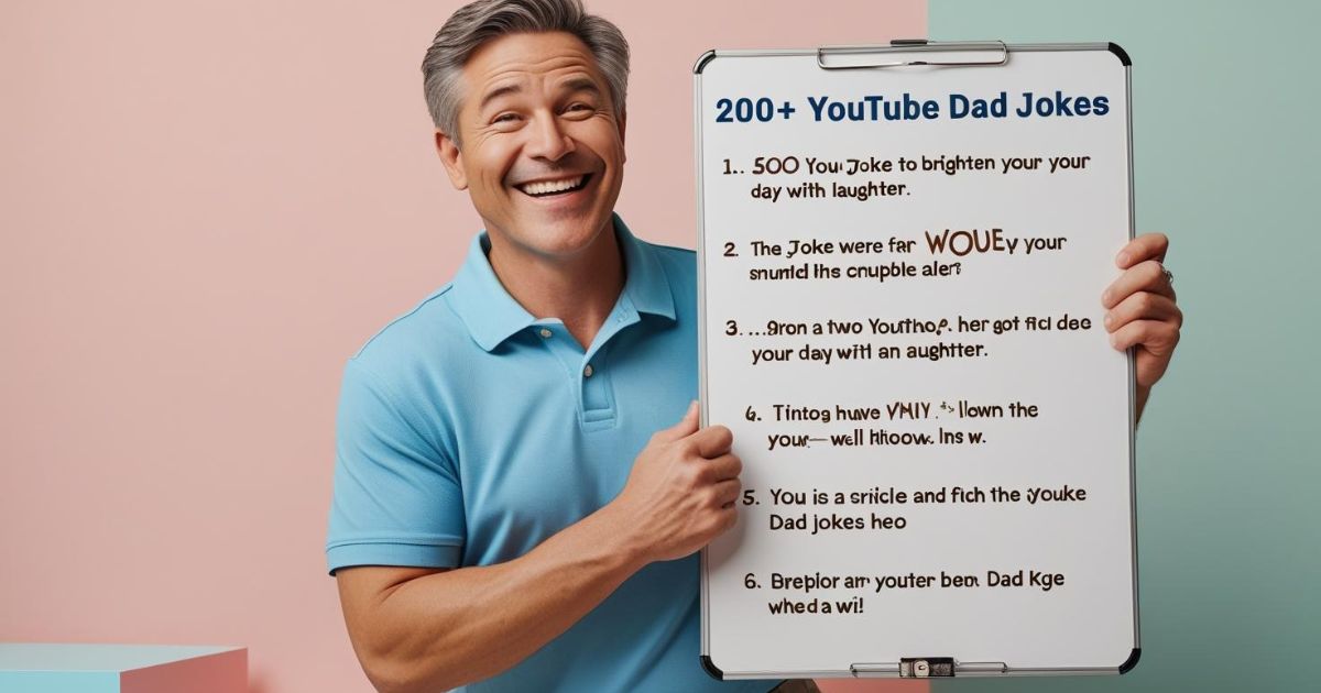 200+ Youtube Dad Jokes to Brighten Your Day with Laughter