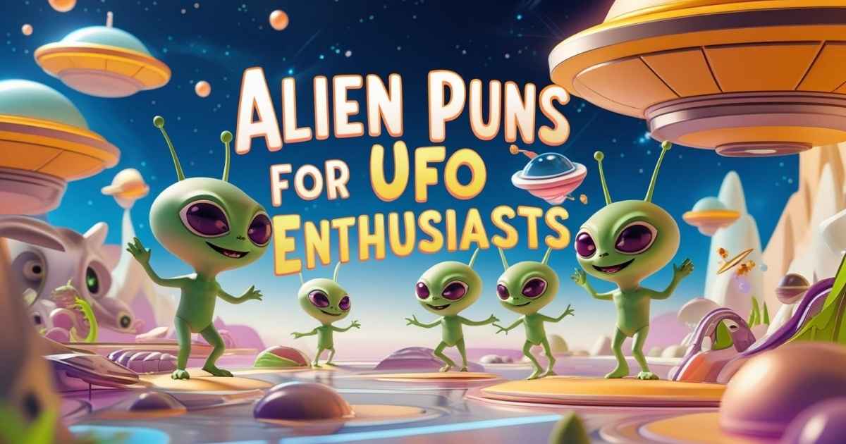 Alien Puns for UFO Enthusiasts