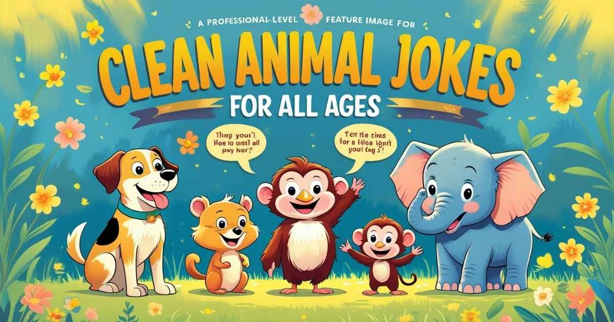 Clean Animal Jokes for All Ages