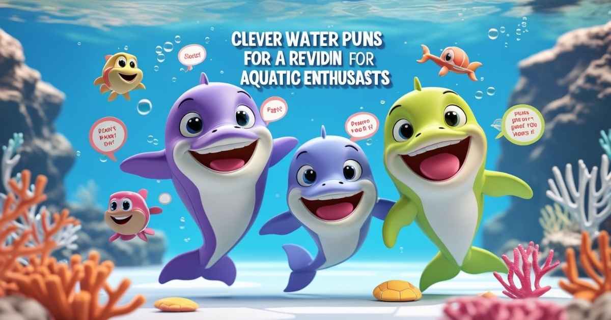 Clever Water Puns for Aquatic Enthusiasts