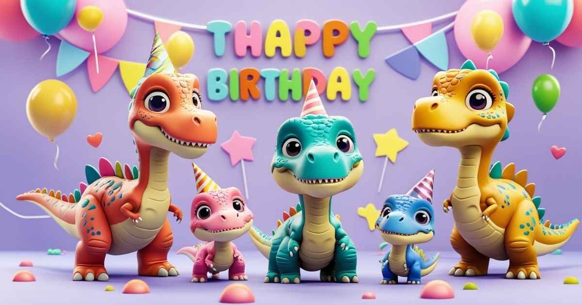 Cute Dinosaur Birthday Puns for Toddlers