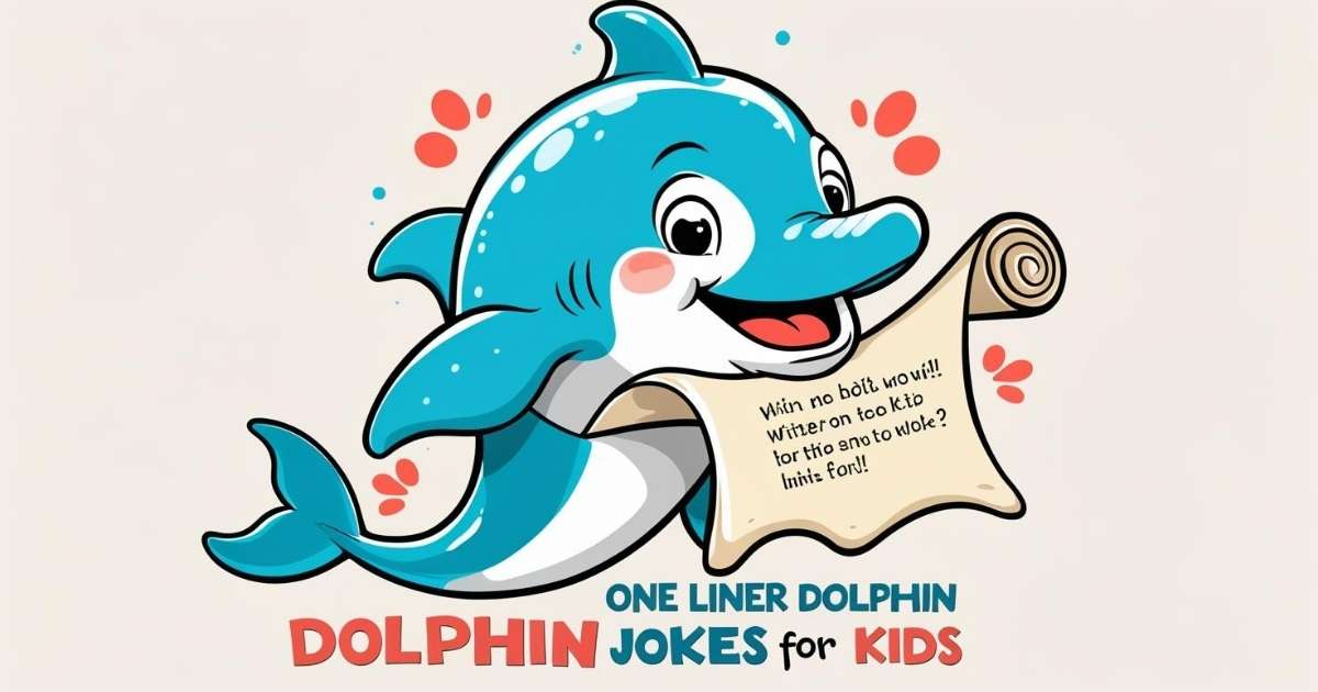 One Liner Dolphin Jokes for Kids