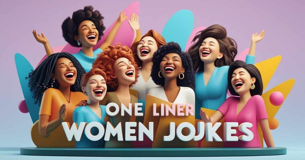 One Liner Women Jokes