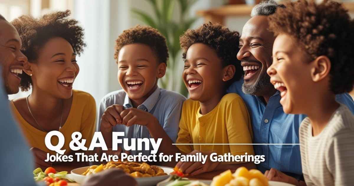 Q & A Funny Jokes That Are Perfect for Family Gatherings