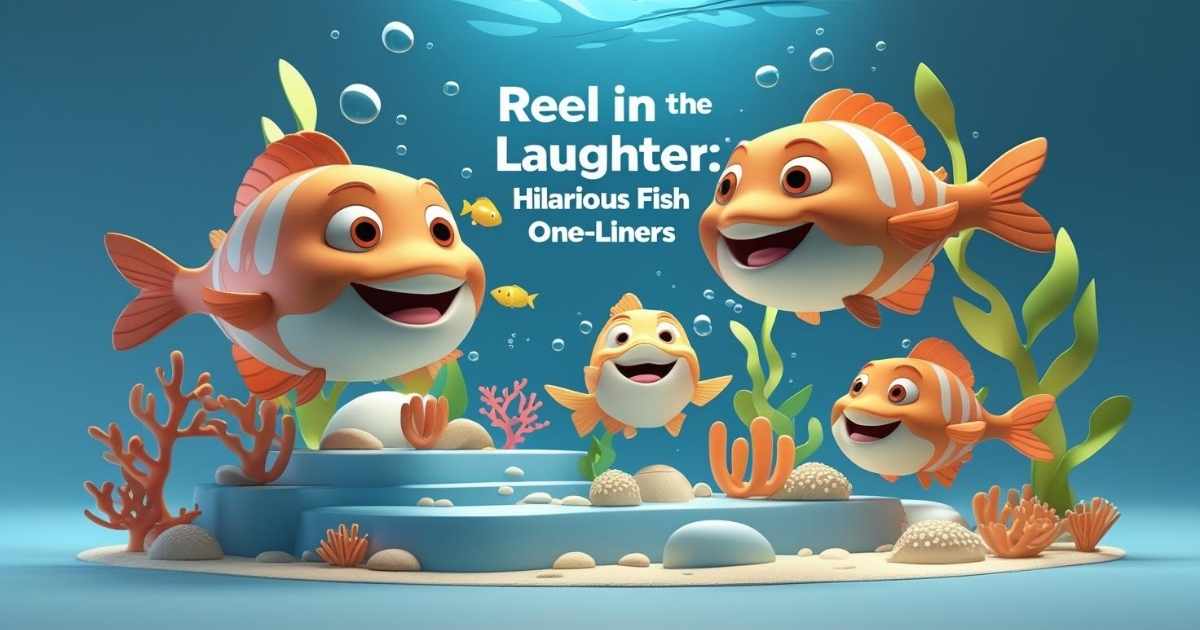 Reel in the Laughter: Hilarious Fish Puns One-Liners