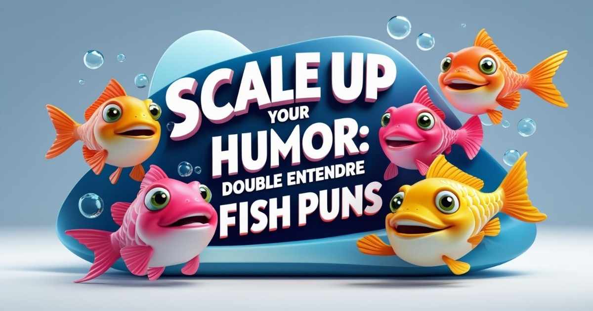 Scale Up Your Humor: Double Entendre Fish Puns