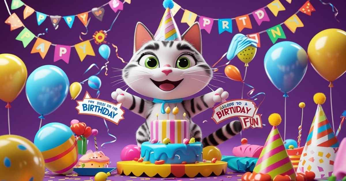 Silly Cat Birthday Puns to Unleash the Fun