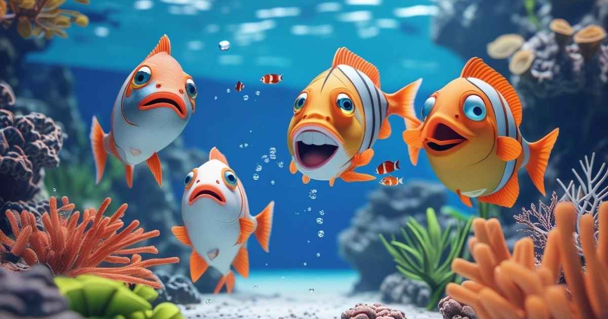 Swimming in Contradictions: Juxtaposition Fish Humor