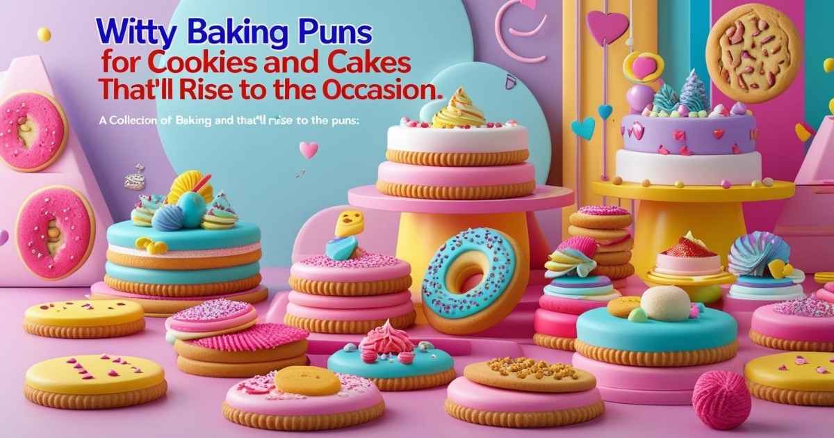 Witty Baking Puns for Cookies and Cakes That’ll Rise to the Occasion