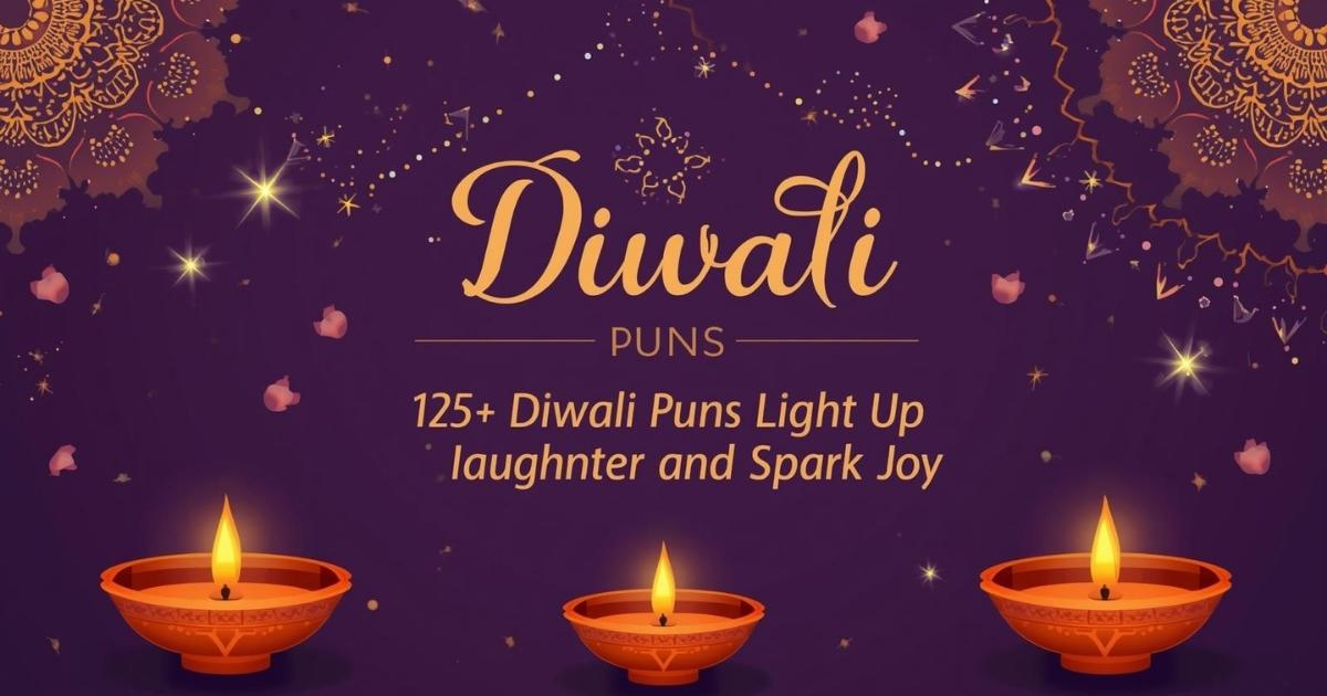 125+ Diwali Puns to Light Up Your Laughter and Spark Joy