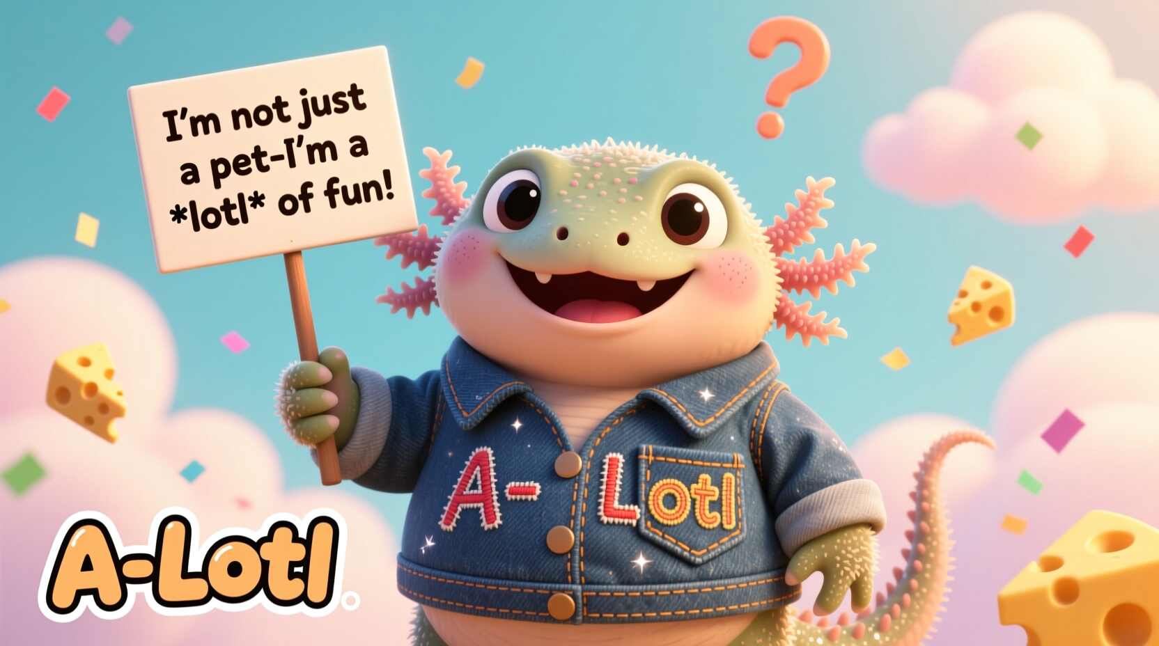 Cheesy Axolotl Puns That Are A-Lotl Of Laughs